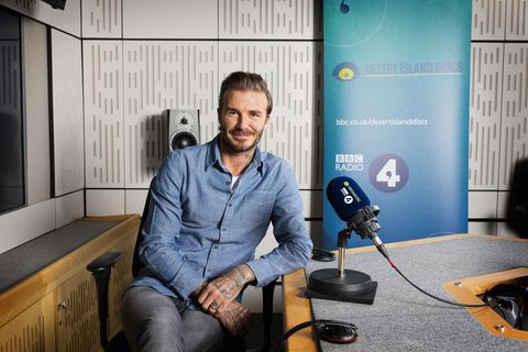 David Beckham on Radio 4's Desert Island Discs