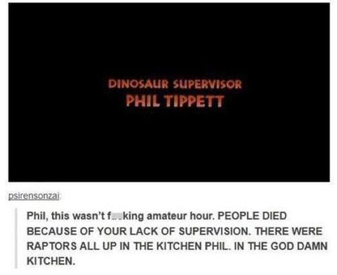 phil tippett dinosaur supervisor