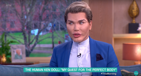 Rodrigo Alves the Human Ken Doll on This Morning