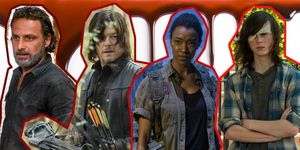 The Walking Dead composite - Rick, Daryl, Sasha and Carl