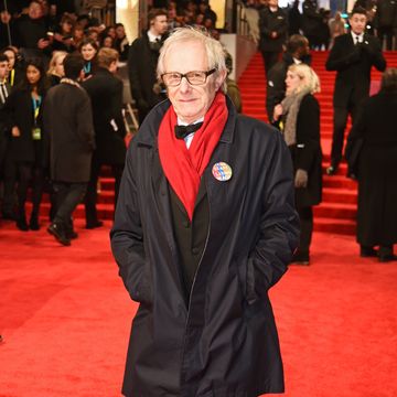Ken Loach at the 2017 BAFTA Film Awards