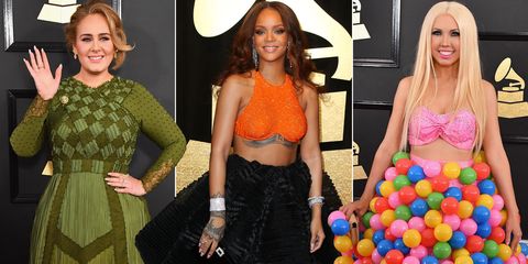 Grammy Awards 2017, dresses, Adele, Rihanna, Girl Crush