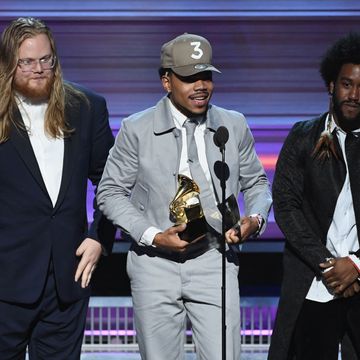 Chance the Rapper at Grammys 2017