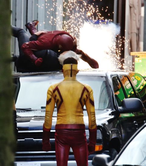 The Flash and Kid Flash battle a new villain in explosive season 3 set ...