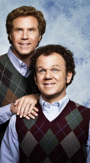 Reilly Signiert Foto Display Step Brothers Will Ferrell und John C
