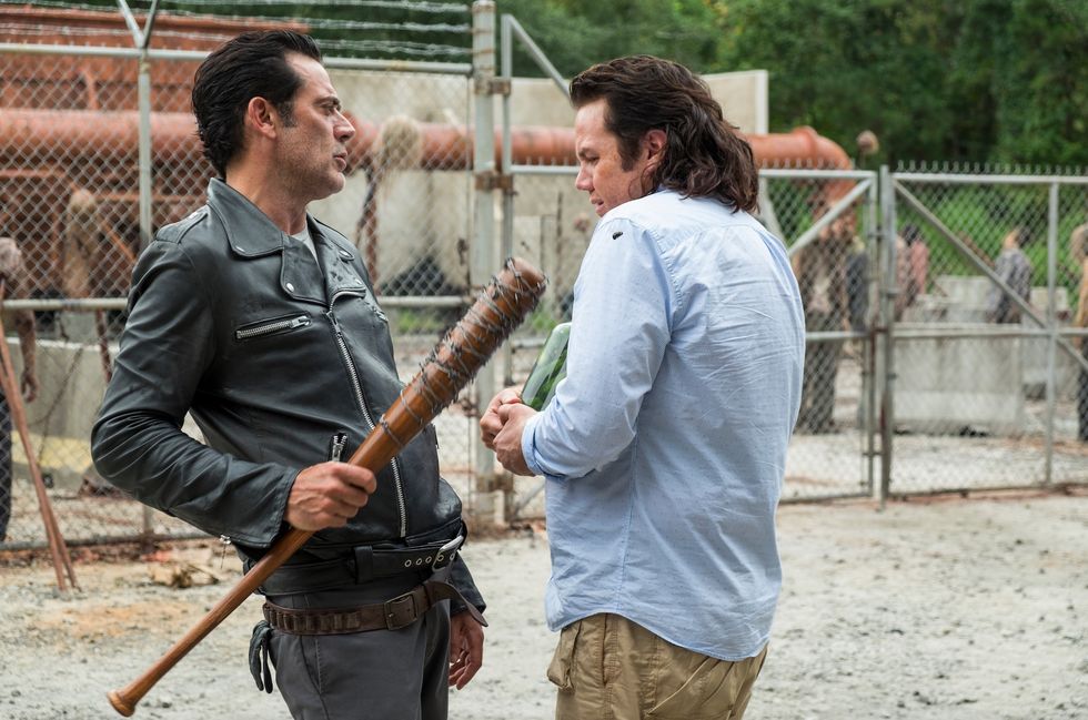 Negan and Eugene in 'The Walking Dead' s07e11