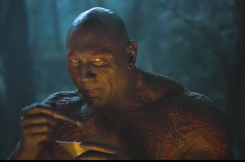 drax in guardians of the galaxy vol 2 teaser