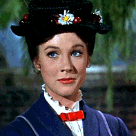 Mary Poppins clap gif