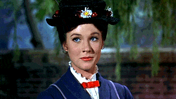Mary Poppins clap gif