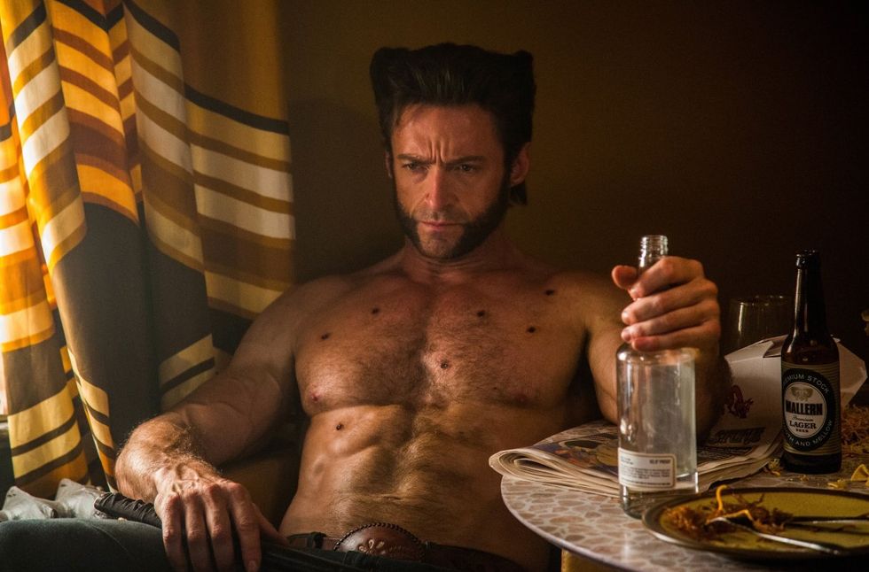 hugh jackman as wolverine in xmen days of future past