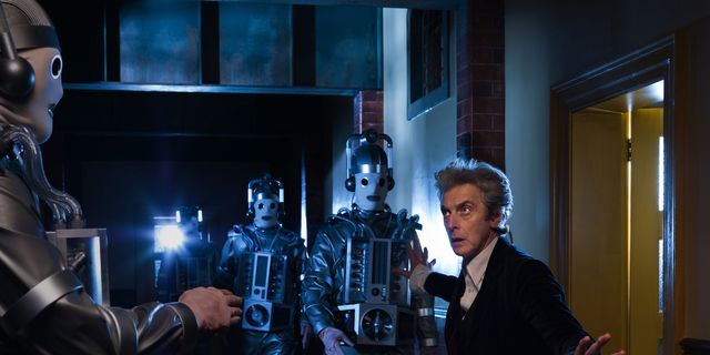 Ужастики робот. Двенадцатый доктор и Киберлюди. Питер Капальди 2023. Doctor who 1986. Doctor who 12th.