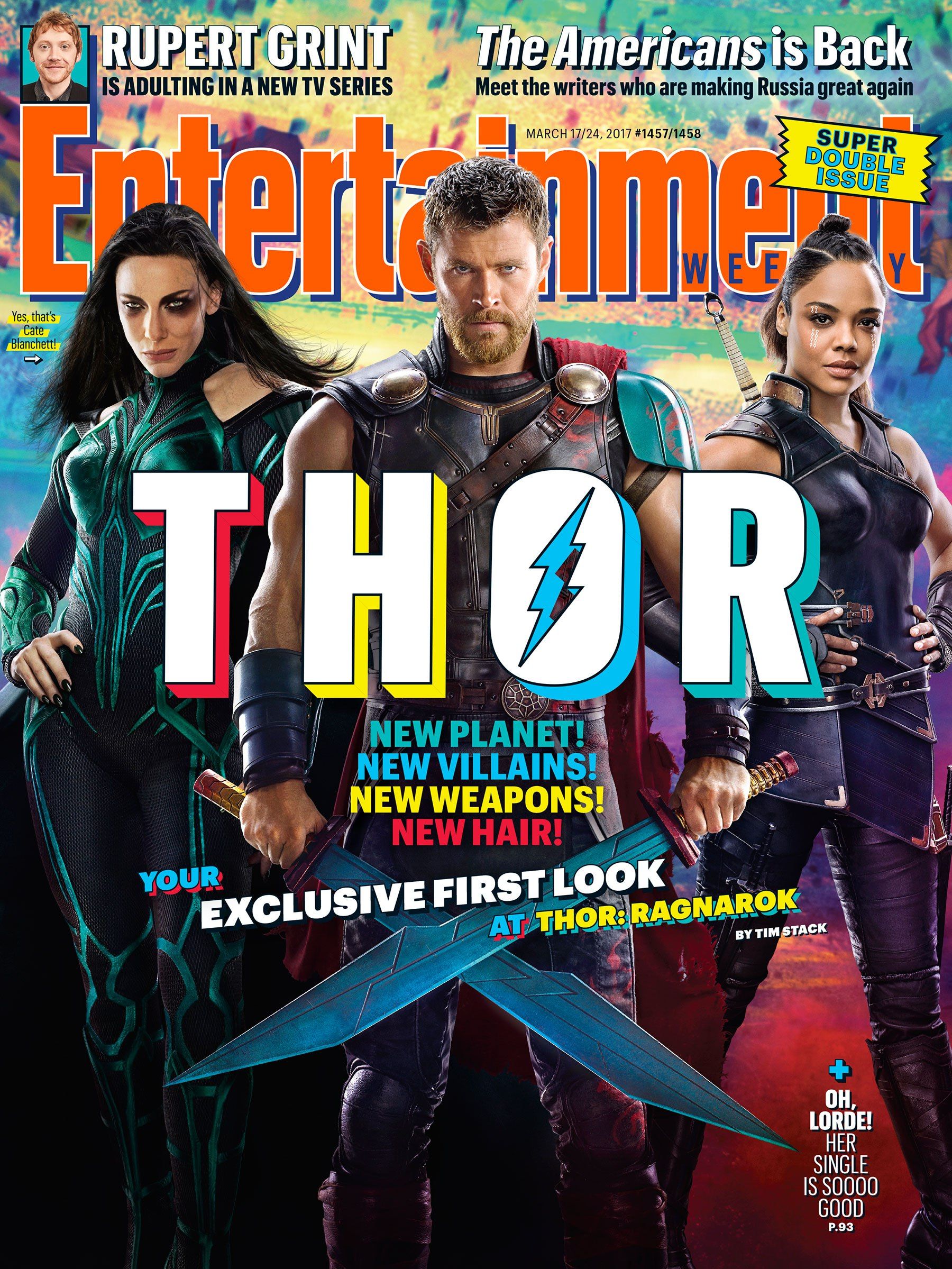 First look Thor: Ragnarok pics reveal Goldblum's space-Jafar makeup and  Blanchett's emo pop princess villain | GamesRadar+
