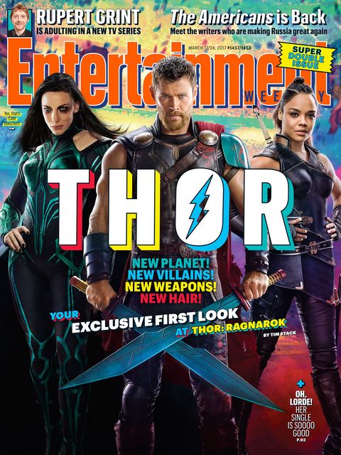 Thor Ragnarok Chris Hemsworth's new haircut Entertainment Weekly