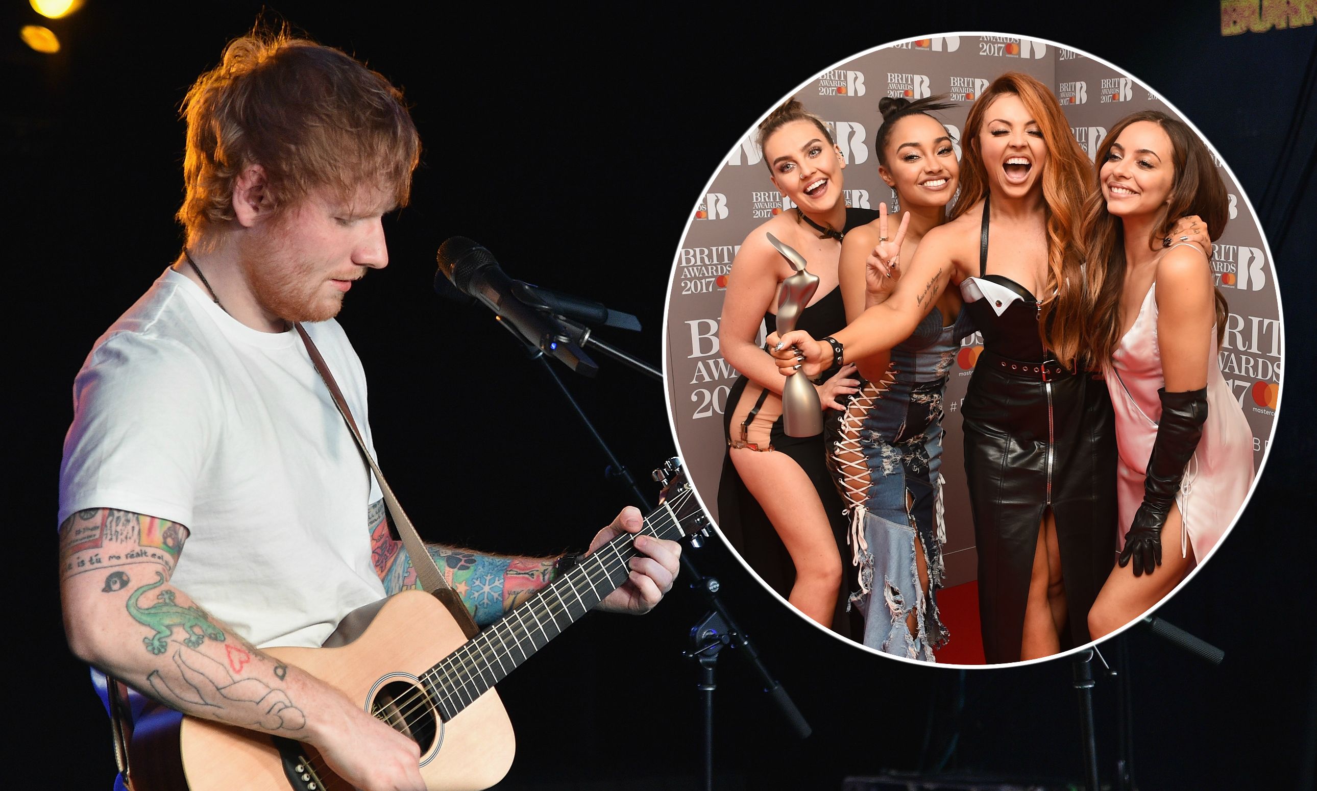 Little Mix's 'Woman Like Me' Includes A Hidden Ed Sheeran Vocal
