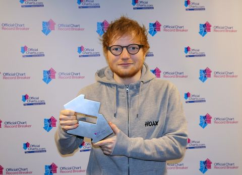 Ed Sheeran's ÷ is third fastest-selling UK album ever with ALL SIXTEEN songs in the singles top 20