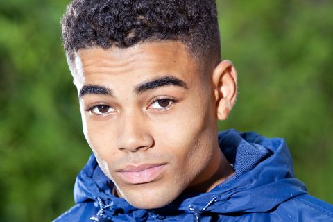Malique Thompson as Prince McQueen in Hollyoaks
