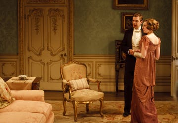 Dan Stevens as Matthew Crawley, Laura Carmichael as Lady Edith Crawley, Downton Abbey