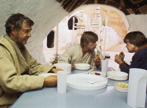 Star Wars A New Hope Aunt Beru Uncle Lars Luke Skywalker