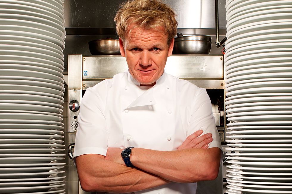 Zwilling UK - Gordon Ramsay looking sharp and ready for