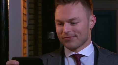 DS Armstrong is Leela Lomax's stalker in Hollyoaks