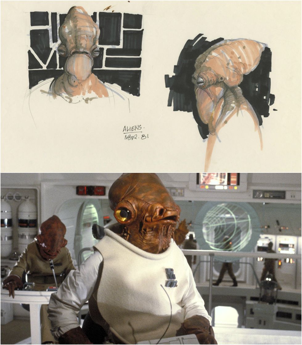 star wars concept art characters
