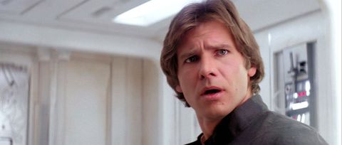 Han Solo who's scruffy looking? Star Wars