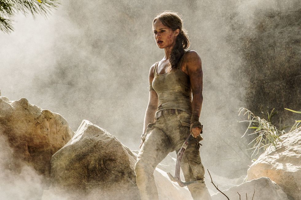 tomb raider first look with alicia vikander