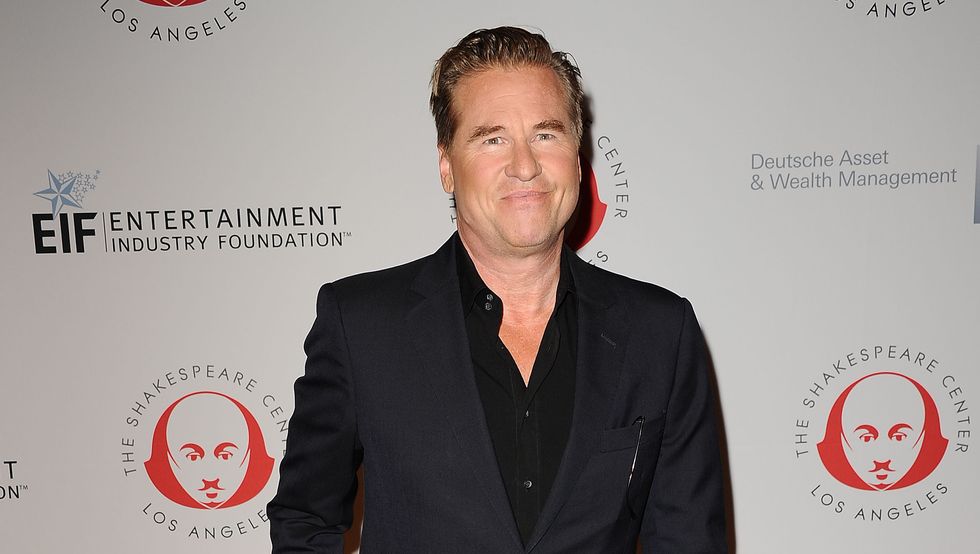 val kilmer attends the 23rd annual simply shakespeare benefit reading of 'the two gentlemen of verona'