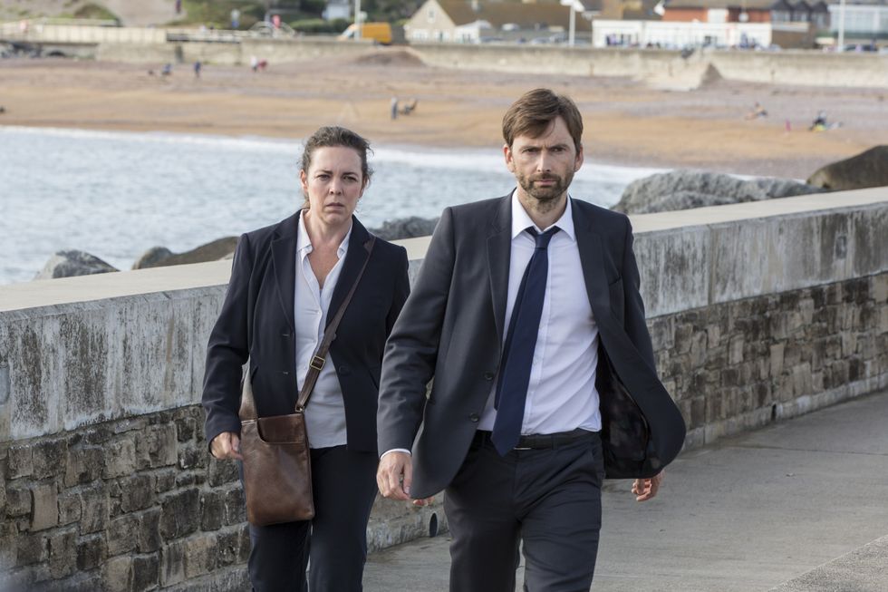 Olivia Colman and David Tennant in 'Broadchurch' s03e06