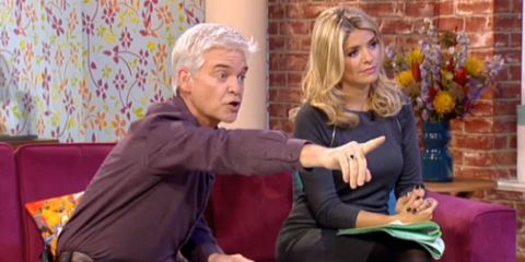 Phillip Schofield and Holly Willouhby
