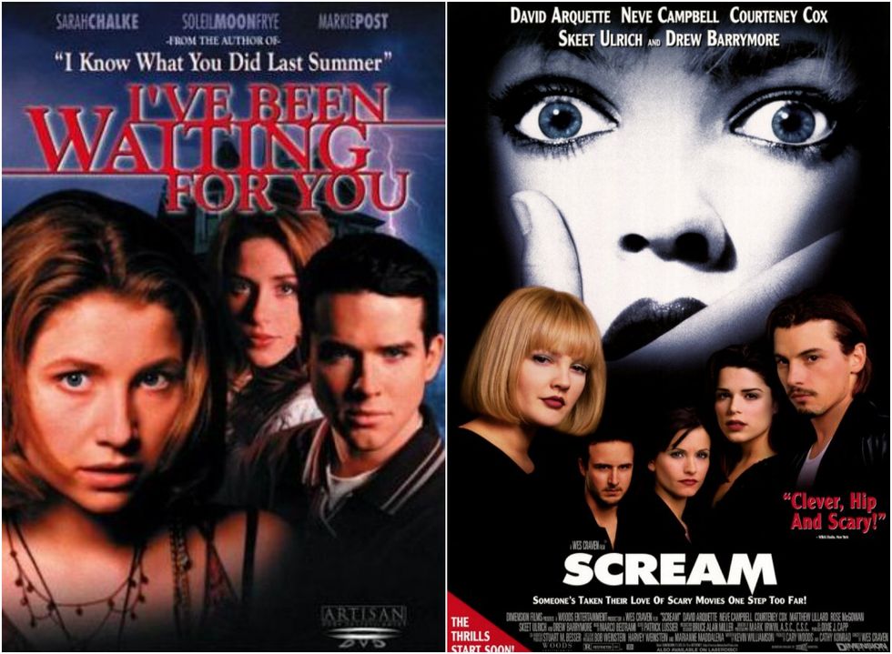 I've Been Waiting For You and Scream posters