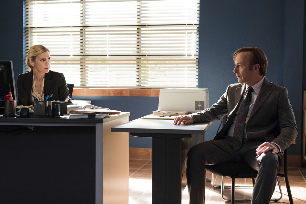 Bob Odenkirk as Jimmy in 'Better Call Saul' s03e01