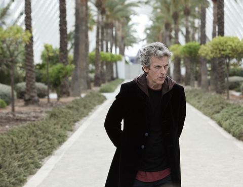 The Doctor (Peter Capaldi) in 'Doctor Who' s10e02, 'Smile'