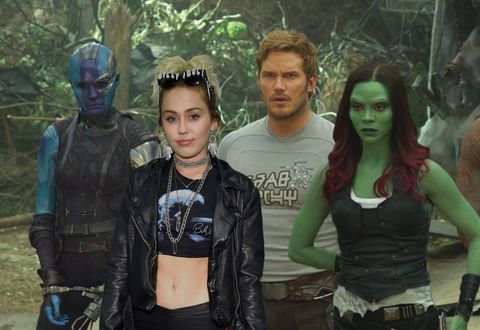 Miley Cyrus apparently has a secret cameo in Guardians of the Galaxy Vol. 2