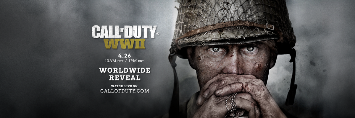 Call of Duty: WWII reveal poster