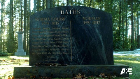 Image result for bates motel cemetery scene