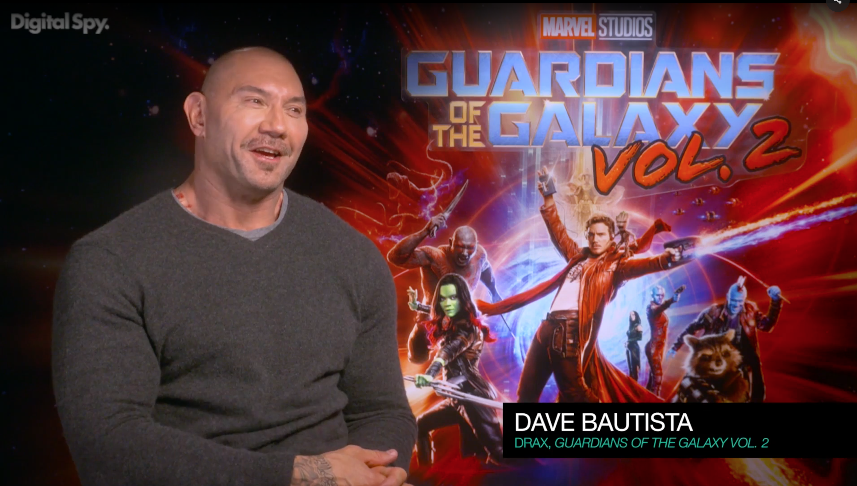 Guardians Of The Galaxy Vol 2 S Dave Bautista Doesn T Want To Be