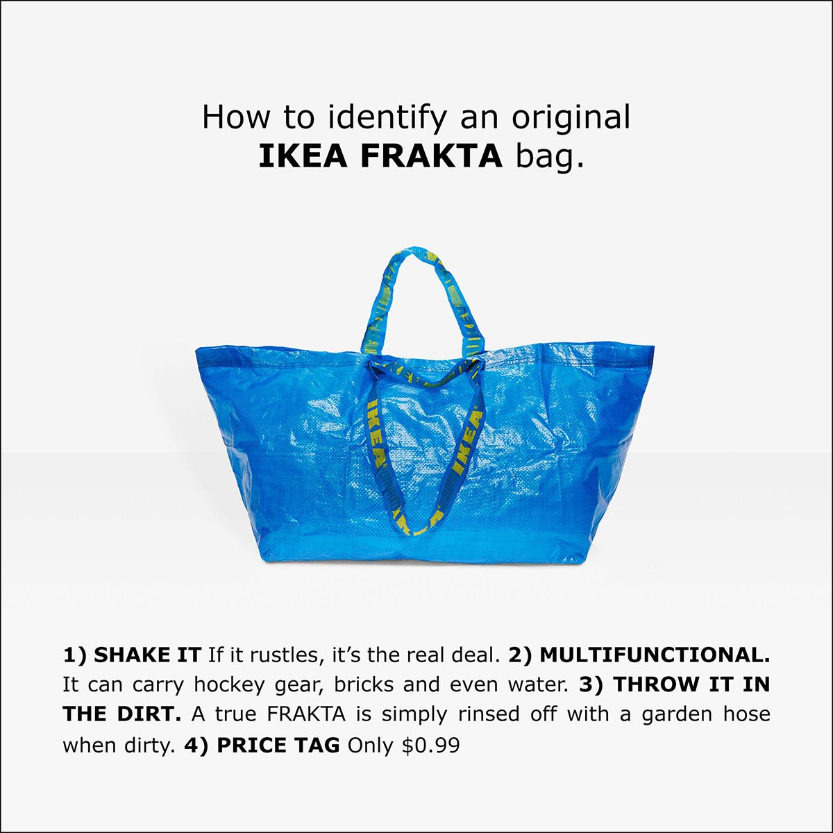 IKEA s response to Balenciaga s insanely priced lookalike of its