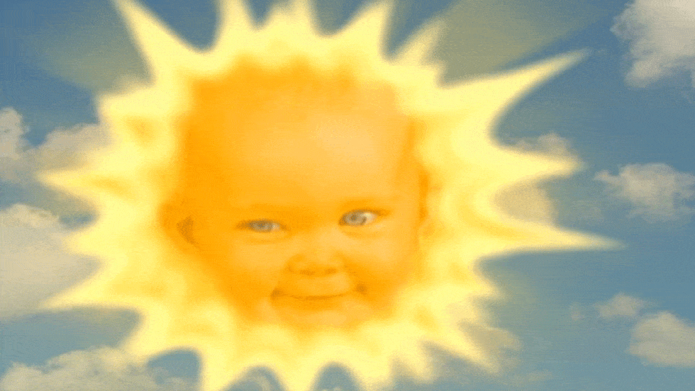 The Teletubbies sun baby announces she's pregnant