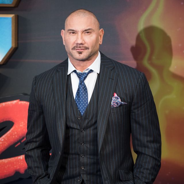 Dave Bautista at the Guardians of the Galaxy Vol 2 premiere