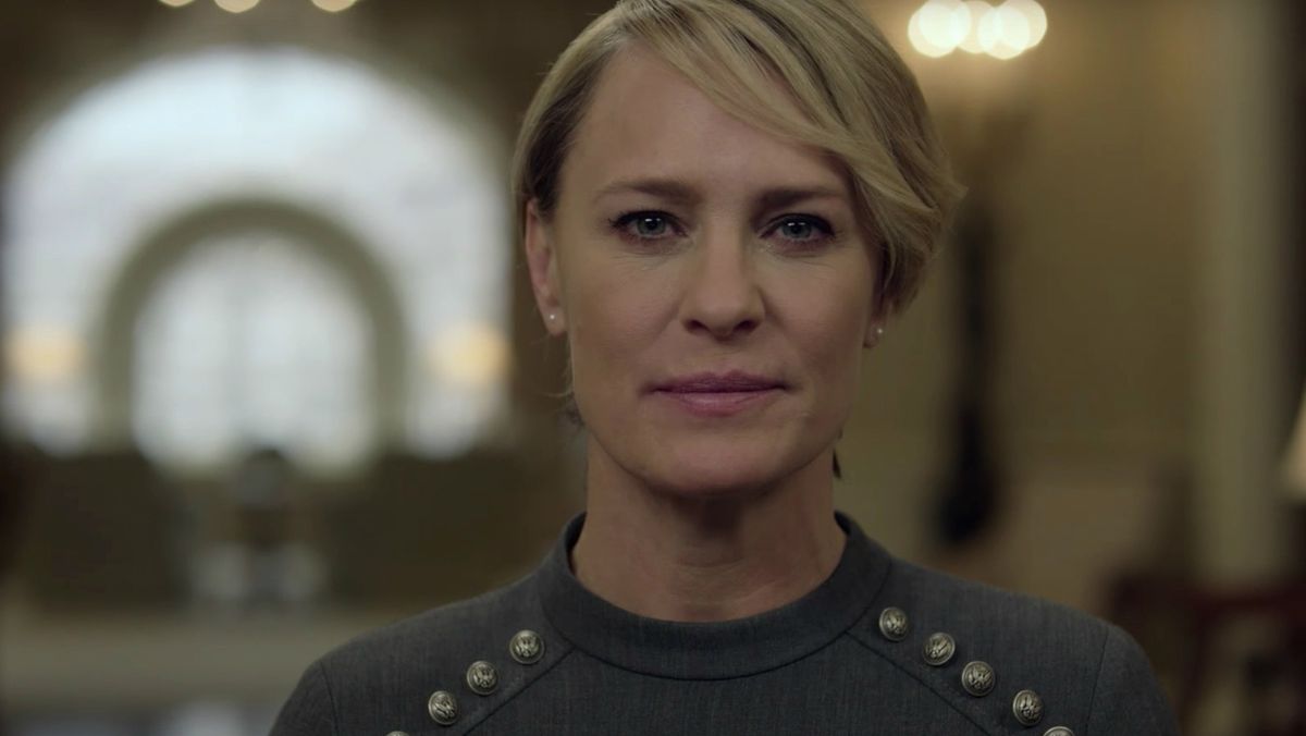 Claire Underwood (Robin Wright) in House of Cards season 5 teaser