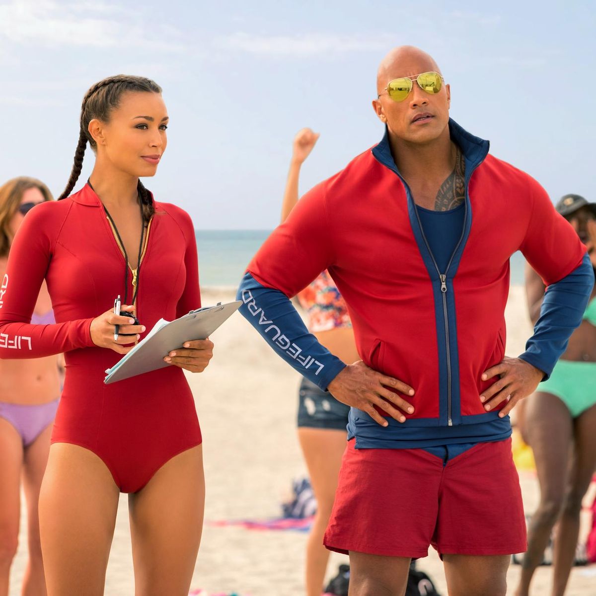 Baywatch Costume Designer Used Butt Glue to Keep Costumes in Place