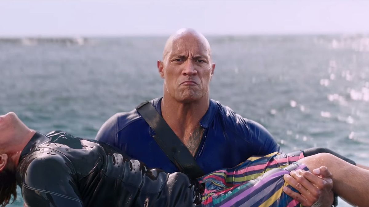 Dwayne 'The Rock' Johnson told everyone to use butt glue on Baywatch set