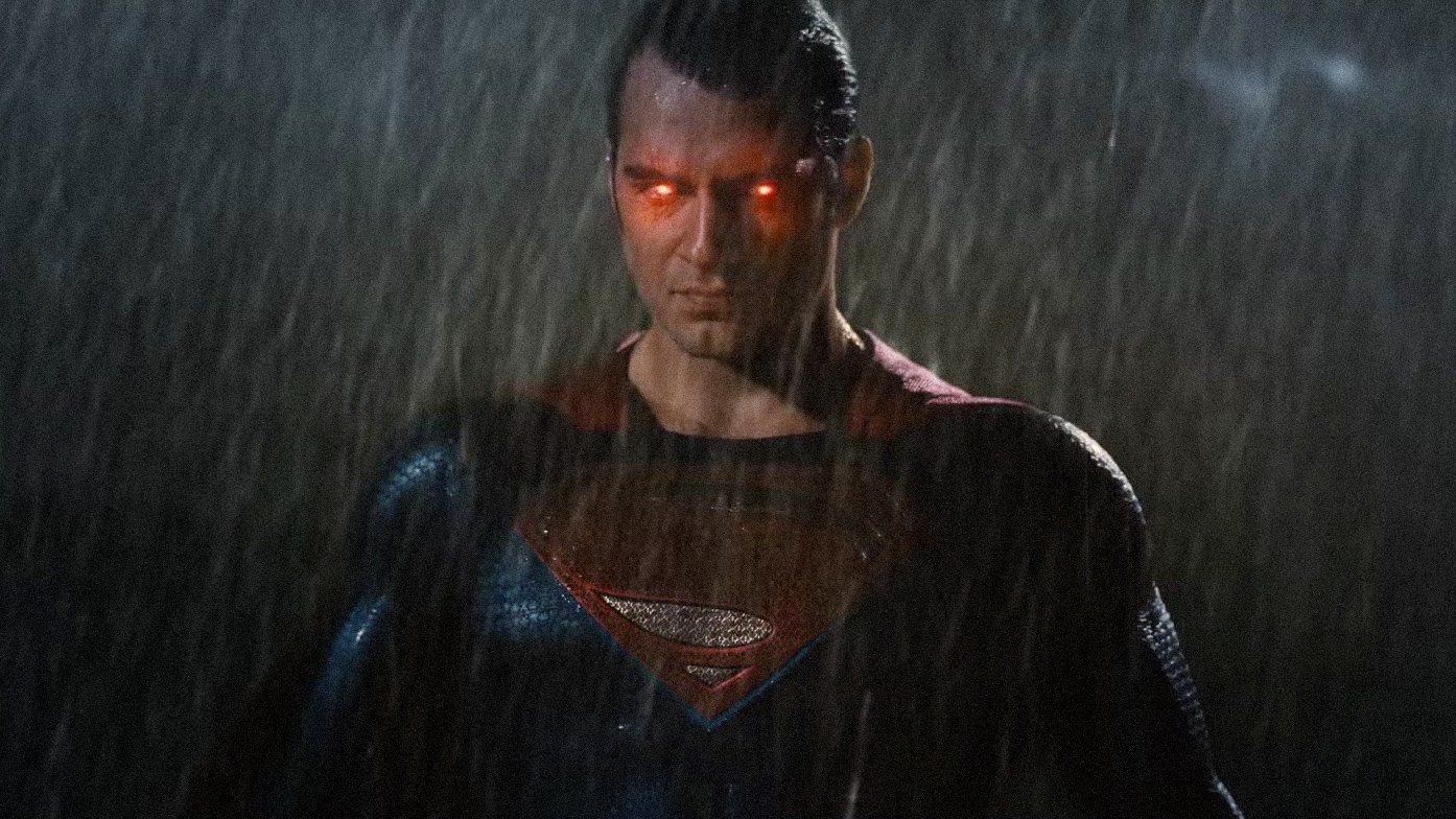 Wallpaper Red Eyes, Superman, DC Comics, Henry Cavill, Justice