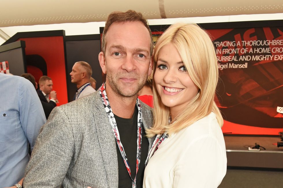 holly willoughby and her husband dan baldwin
