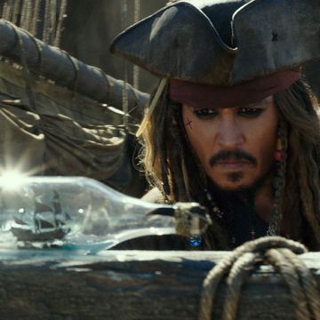 Johnny Depp, Jack Sparrow, Pirates of the Caribbean 5