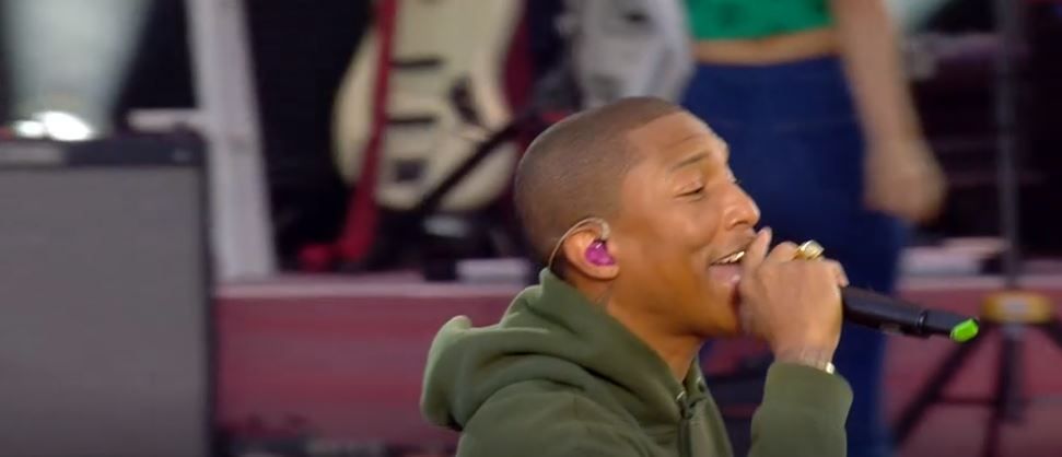 Pharrell Was Peak Pharrell at the One Love Manchester Concert