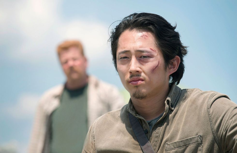 steven yeun, the walking dead, glenn rhee