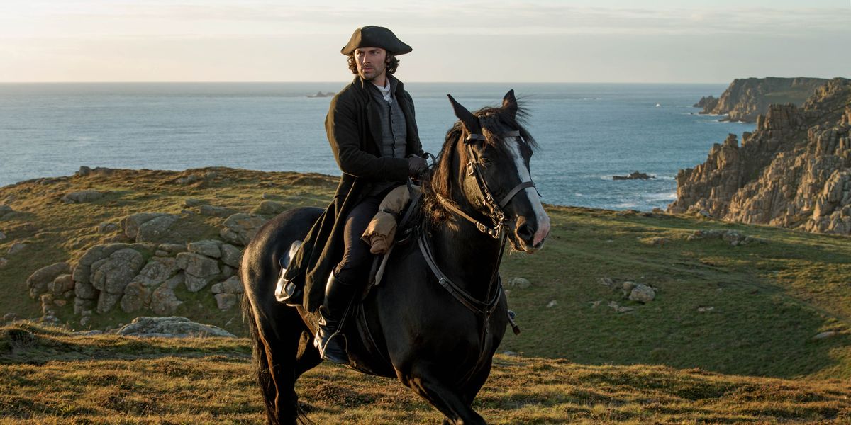 Aidan Turner has a special trick to make himself appear taller on Poldark