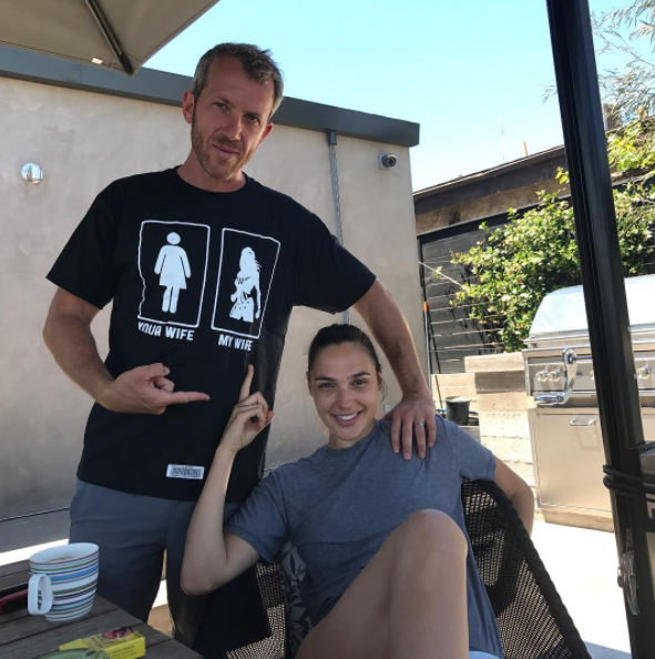 Gal Gadot's Husband Has Found The BEST Wonder Woman T-shirt